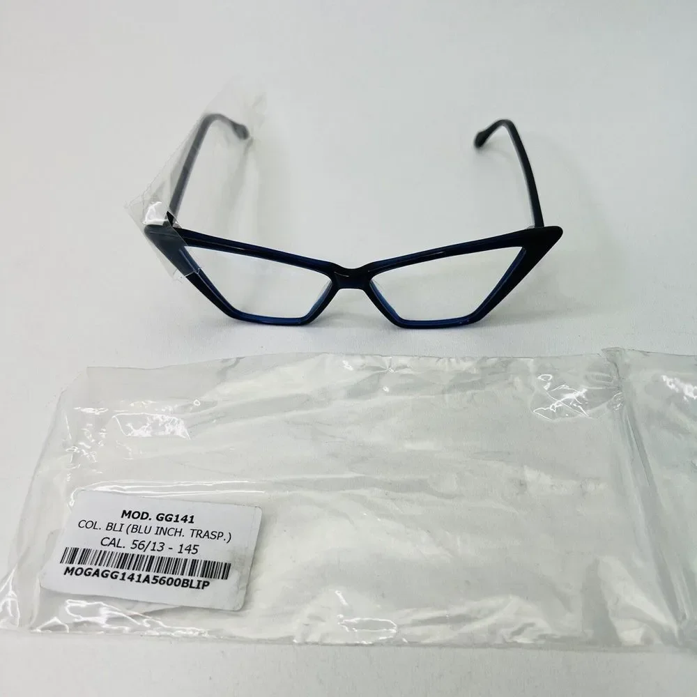 Germano Gambini‎ GG141 Women's Eyeglasses Frame 56/13 - 145 mm BLI INK BLUE